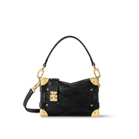 Сумка Louis Vuitton Side Trunk PM черный