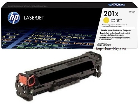 Картридж Hewlett-Packard (HP) CF402X №201X