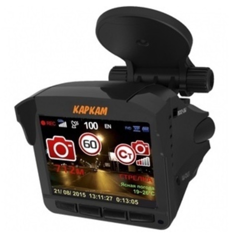 Комбо-устройство (видеорегистратор с радар-детектором и GPS) Каркам COMBO 5S