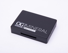 OG-EB2164 Тени оттеночные для моделирования бровей тон 03 ,(2 цвета) Mineral Browbox чёрный+коричнев