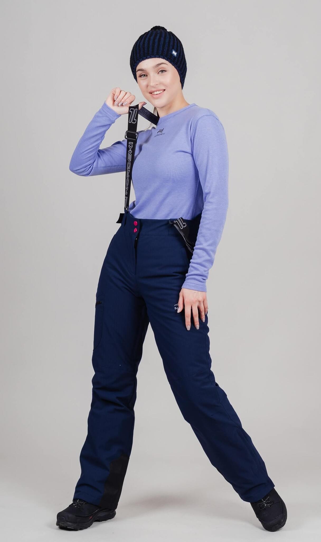 Женский горнолыжный костюм Nordski Lavin 2.0 fuchsia-dress blue - 14