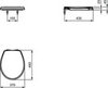 Ideal Standard Eurovit W303001 Сиденье для унитаза с микролифтом