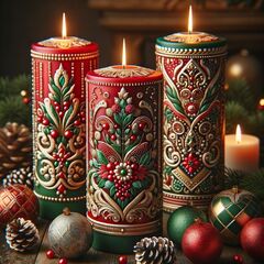 краска для свечей Candle Paint 30  изумруд 50мл