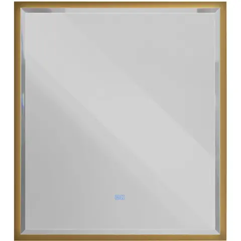 Cezares CZR-SPC-INT-800-900-LED-TCH-WARM-BORO INTERNI Интерьерное зеркало с контурной подсветкой, сенсорным выключателем и подогревом, 12V, 800x900, Браширова