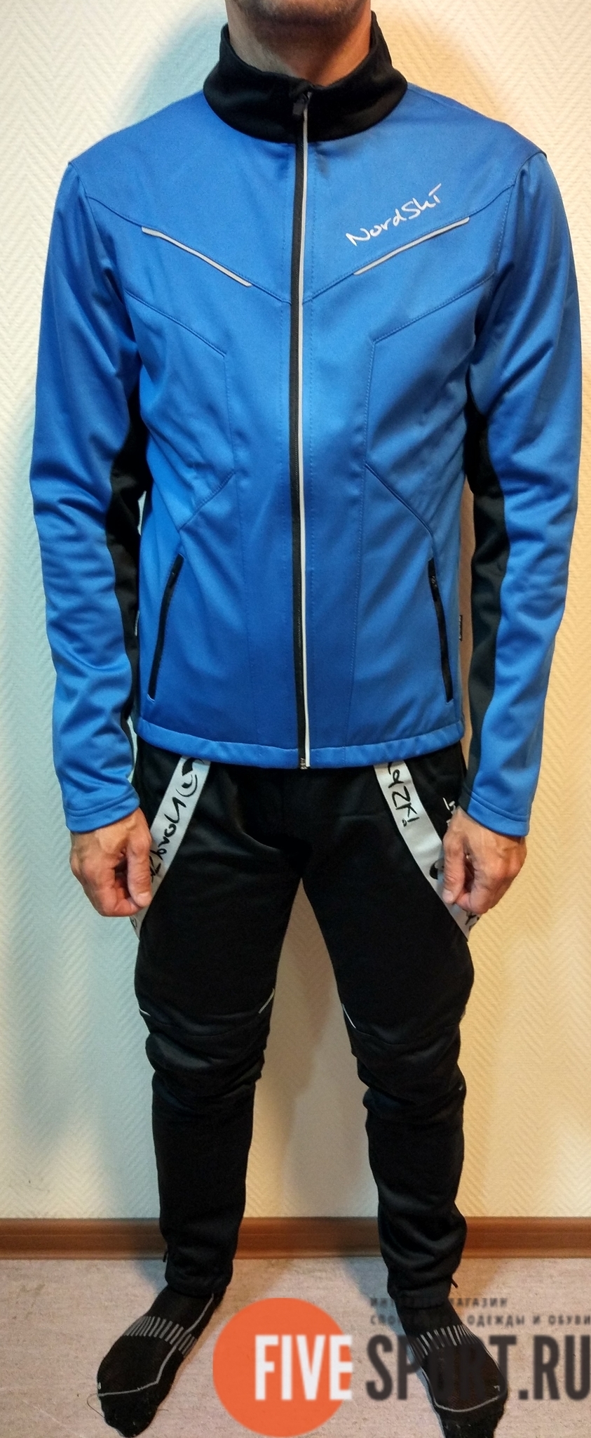 Nordski Premium Active мужской лыжный костюм blue - 4