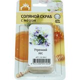 Соляной скраб с мёдом для тела Соляная Баня с ароматом Утренний Лес - 3