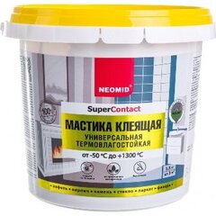 Мастика клеящая универсальная термостойкая 4кг Neomid Supercontact