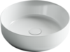 Ceramica Nova Element CN6022 Умывальник чаша накладная круглая, 39x39, цвет: белый