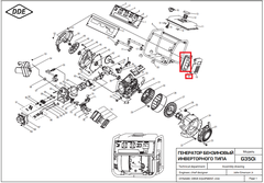 Плата инверторного генератора DDE G350i (794-968-071)