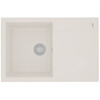 Lemark Imandra 9910028 Кухонная мойка 760 врезная прямоугольная с крылом из кварцгранита цвет: Жасмин