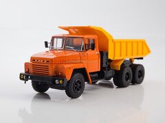 KRAZ-251B dump truck orange-yellow 1:43 Legendary trucks USSR #58