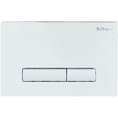 BelBagno Genova BB018-GV-BIANCO Кнопка смыва, цвет: белый фото