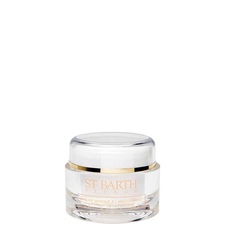 LIGNE ST BARTH CREAM MASK WITH PINK CLAY AND PASSION FRUIT 50 мл. Крем-маска с розовой глиной и экстрактом маракуйи