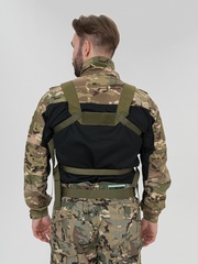 Разгрузка Remington нагрудная тактическая с подсумкой Rifle Tactical Vest Army Green
