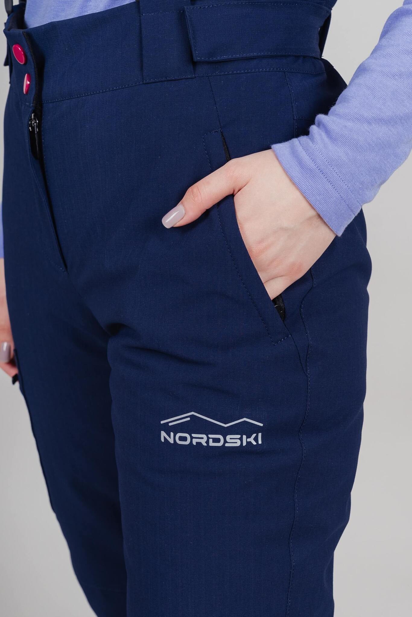 Женский горнолыжный костюм Nordski Lavin 2.0 fuchsia-dress blue - 18