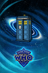 Металлический пин "Doctor Who: Tardis"