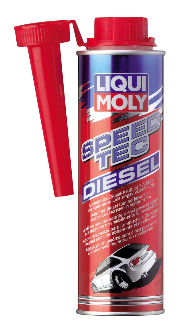 Присадка в дизельное топливо для повышения мощности Liqui Moly Speed Tec Diesel 250мл