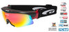 Очки-маска goggle линия PROVO black/red - 1