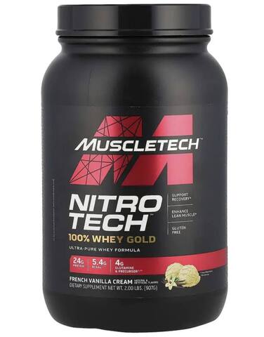 Nitro Tech 100% Whey Gold 907 gr