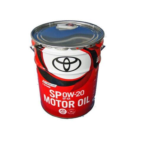 TOYOTA Масло моторное 0W-20 SP/GF-6 20L 0888013203