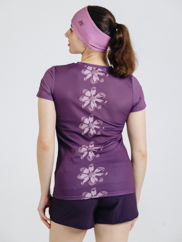 Женская спортивная тренировочная футболка Noname Miler T-Shirt SS 25 WOS lilac