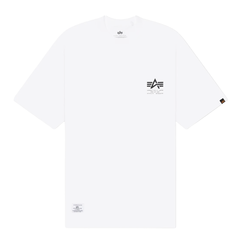 Футболка Alpha Industries Garment Type Tee White (Белый)