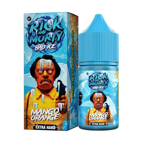 Rick & Morty Bad Ice Salt 2% Extra HARD 30 ml - Манго Апельсин