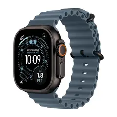 Умные часы Apple Watch Ultra 3 (2025) GPS + Cellular, 49mm, Black Titanium Case with Anchor Blue Ocean Band
