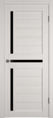 Дверь Atum 16 / Bianco / Black Gloss / Владимирские двери