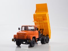 KRAZ-251B dump truck orange-yellow 1:43 Legendary trucks USSR #58