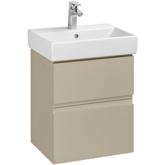 Roca Oleta 857638515 Модуль для раковины 500 мм, 460х374х548 мм, с 2 ящиками, капучино фото