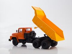 KRAZ-251B dump truck orange-yellow 1:43 Legendary trucks USSR #58