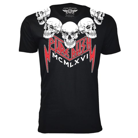 Rush Couture | Футболка мужская ROCK TILL DEATH (RTD) RC140 в стиле рок перед