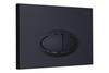 Logan Oval 297676 Кнопка смыва двойная, Black Mattе