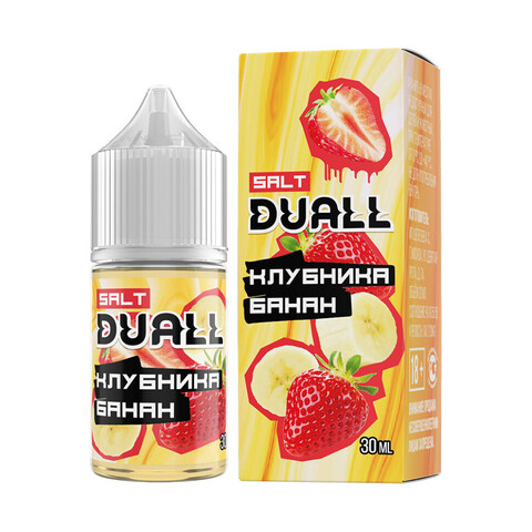 Жидкость DUALL Salt 2% HARD 30 ml - Клубника Банан