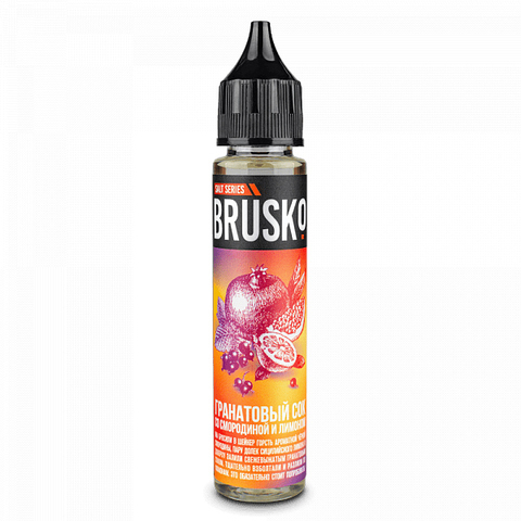Жидкость BRUSKO Salt 2% ULTRA 30 ml - Гранатовый сок со смородиной и лимоном