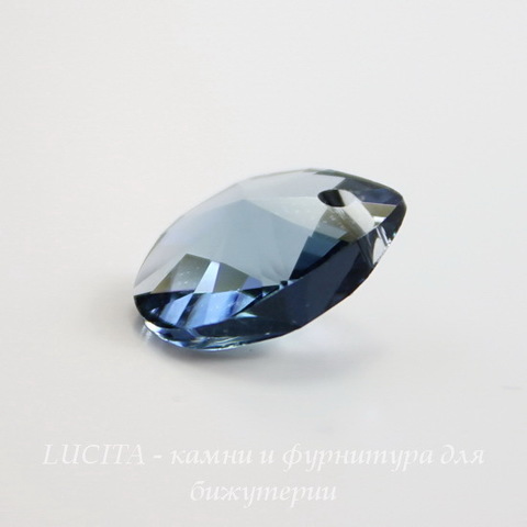 6128 Подвеска Сваровски Капля Denim Blue (12 мм)