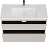 Aquanet 365916 Тумба с раковиной Nova Lite 2.0 110 2 ящ. цв. бежевый (365916)