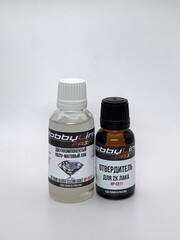 Двухкомпонентный Полуматовый лак + отвердитель HobbyLink HP-0312