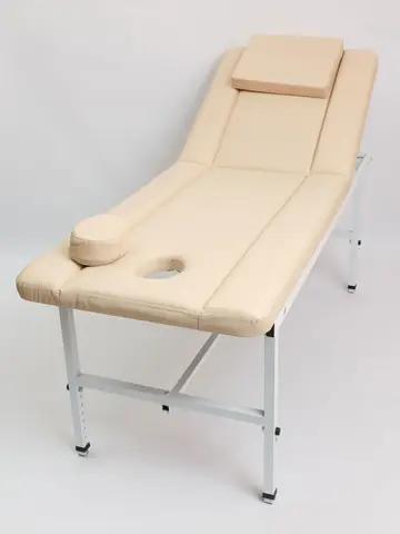 Cтол стационарный массажный с прошивкой Masscomplekt 190/70 с регулировкой высоты от производителя с доставкой по России курьером до адреса