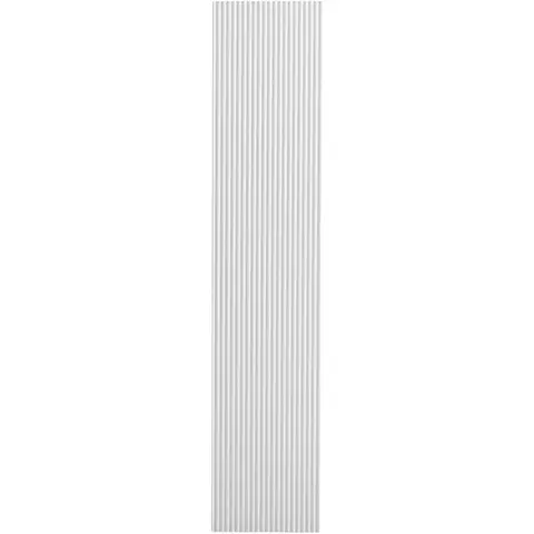 BelBagno UNO-1600-1A-SC-BO Шкаф подвесной с фрезерованной ручкой с торца фасада, одной распашн. дверц. доводчик., дв. полки, ун.,330x300x1600,Bianco Opaco