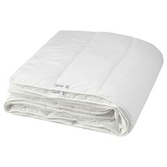 Полутороспальное одеяло IKEA SMASPORRE (СМОСПОРРЕ), Всесезонное, Белый, 150х200 см