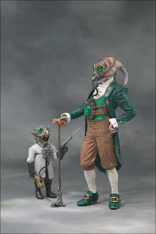 Страна ОЗ фигурки Волшебник и ученый — Twisted Land of OZ Wizard with Scientist figure
