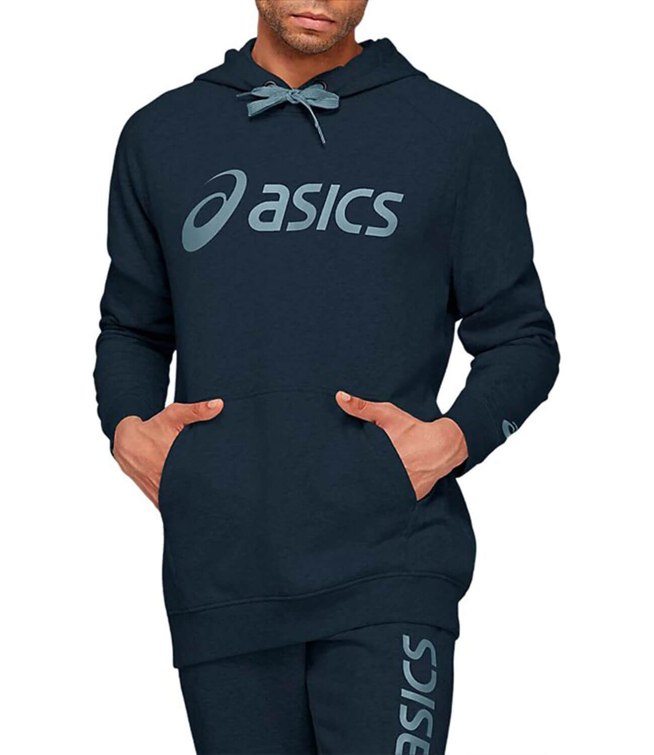 Asics Big Oth Hoodie толстовка мужская темно-синяя