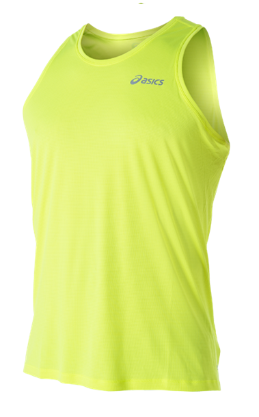 Майка л/а Asics Singlet мужская yellow - 4
