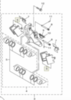 Yamaha Колодки тормозные 2P265 3P6-W0045-00