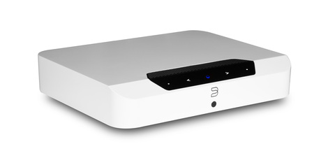 Bluesound POWERNODE EDGE (N230), white, медиаплеер с усилителем