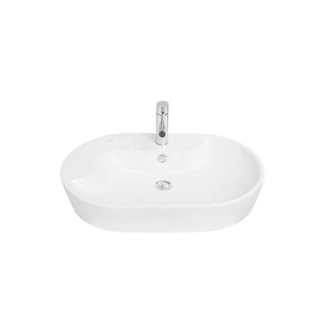 Creavit Topic TP172-00CB00E-0000 Раковина мебельная накладная 45x70, цвет: белый