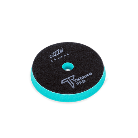 Zvizzer Thermo Pads HEAVY 140/20/125мм - Полировальный термостойкий поролоновый зелёный круг жёсткий 22 kPa