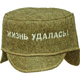 Кепка Жизнь удалась! для бани - 4